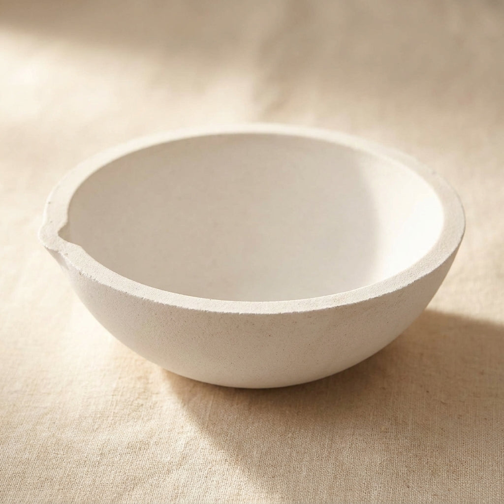 Ceramic Crucible Dish, Fused Silica Material, 100g Capacity, 2-Inch Diameter, High Temperature Heat Resistant for Melting Casting Gold Silver Copper | Jewellery Making Tools | Toolsmith Ltd UK