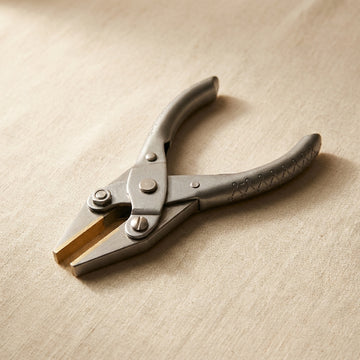 125 mm Parallel Action Flat Nose Pliers with Smooth Brass Jaws, for Jewellery Crafts Making | Jewellery Making Tools | Toolsmith Ltd UK
