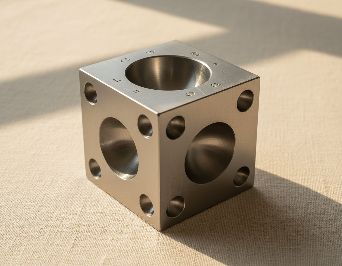 Steel Doming Block, 3 x 3 inches, Dapping Tool for Metal Shaping and Jewellery Making, 4.25-54 mm | Jewellery Making Tools | Toolsmith Ltd UK
