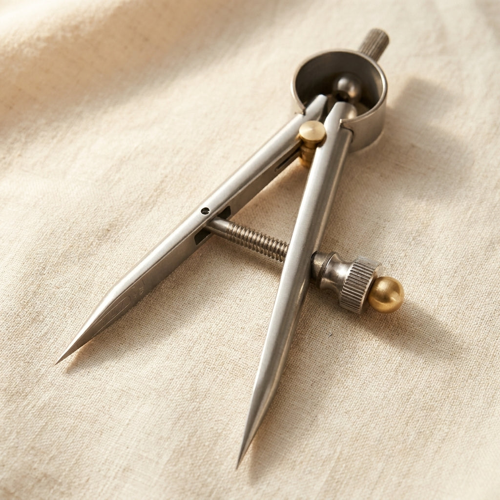 Premium Divider Caliper with Tungsten Carbide Tips, 3 Inch Round Leg, Precision Layout and Design Tool | Jewellery Making Tools | Toolsmith Ltd UK