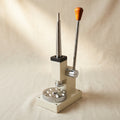 Professional Ring Sizing Machine, Jewellery Stretcher Enlarger Reducer Tool with Wood Handle, Silver, 1-16 Ring Sizer | Jewellery Making Tools | Toolsmith Ltd UK