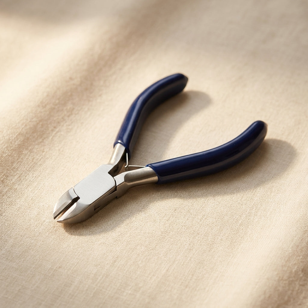 Jewellery Side Wire Cutters Pliers with Tungsten Carbide Tips, 115mm, Professional Cutting Tool Upto 12 Gauge/ 2.05mm | Jewellery Making Tools | Toolsmith Ltd UK