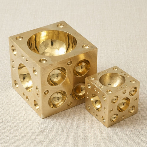 1 x Heavy Duty Brass Doming Dapping Block, 2.0 Inch Metal Shaping Tool for Jewellery Making and Beading | Jewellery Making Tools | Toolsmith Ltd UK