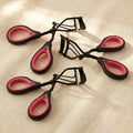 1 x Premium Eyelash Curlers with Soft Rubber Grip, Pink and Black, Makeup Curling Styling Tool | Beauty & Nail Tools | Toolsmith Ltd UK