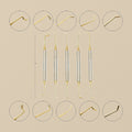 Five-Piece Sinus Lift Instrument Set with 9mm Handles and Titanium Plasma Coating | Dental Instrument Set | Toolsmith Ltd UK