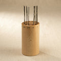 12-Hole Wooden Saw Blades Storage Organizer, Jewelers Tool Holder With Markings | Jewellery Making Tools | Toolsmith Ltd UK
