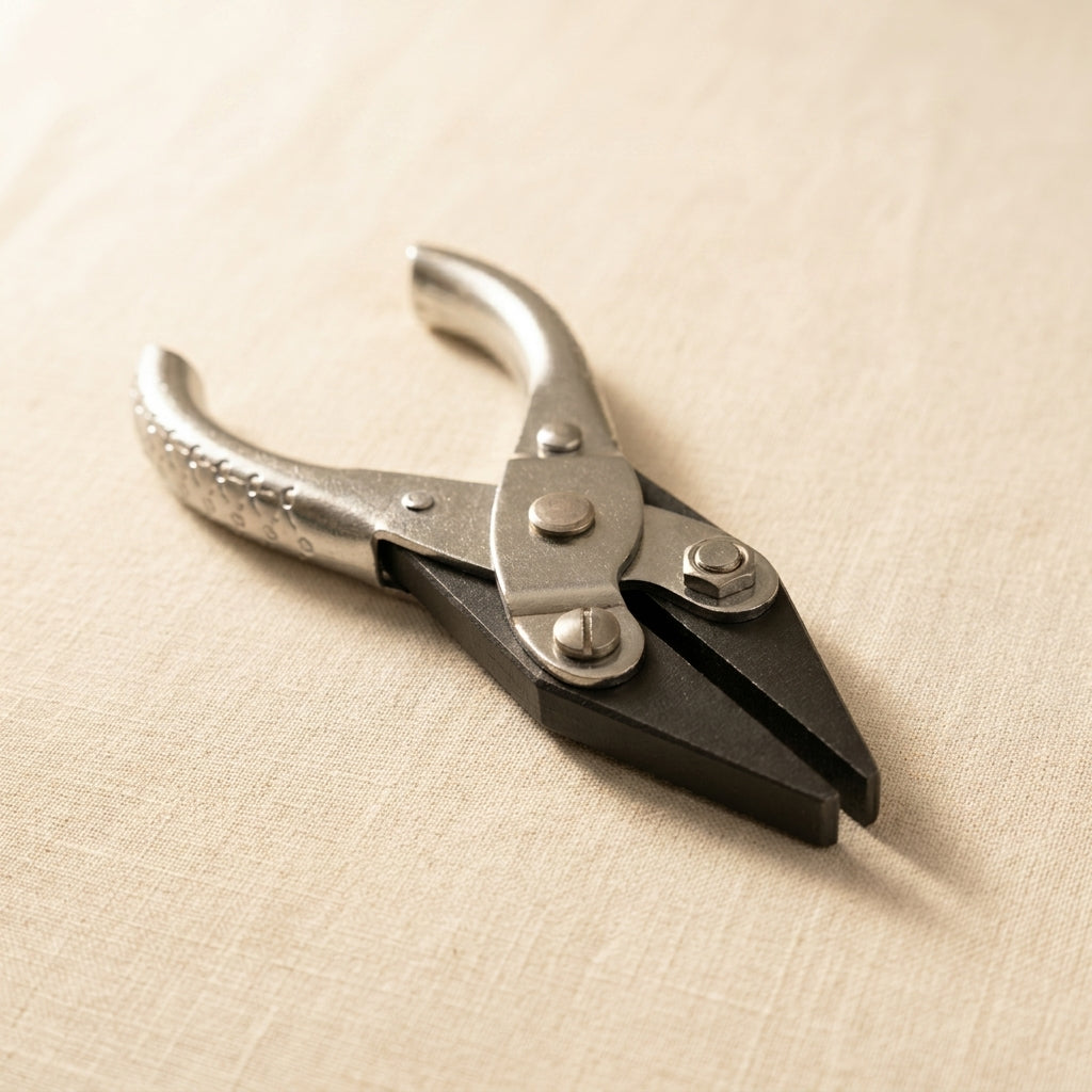 125 MM Parallel Action Flat Nose Pliers, Smooth Jaws, Professional Jewellery Beading Tool | Jewellery Making Tools | Toolsmith Ltd UK