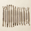 13 Piece Double Ended Cuticle Pusher and Remover Set, Stainless Steel Manicure Pedicure Tools | Beauty & Nail Tools | Toolsmith Ltd UK