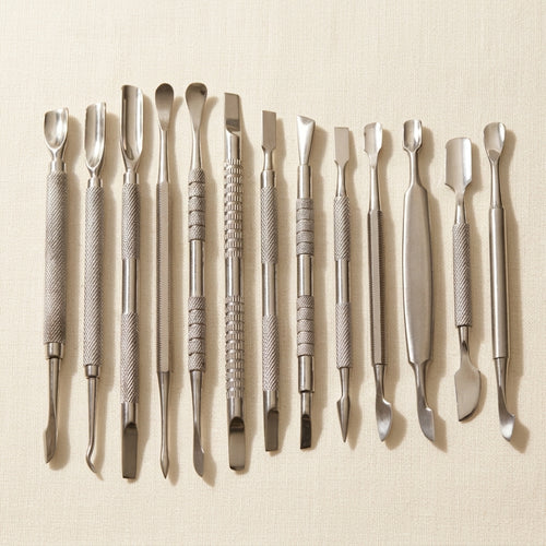 13 Piece Double Ended Cuticle Pusher and Remover Set, Stainless Steel Manicure Pedicure Tools | Beauty & Nail Tools | Toolsmith Ltd UK