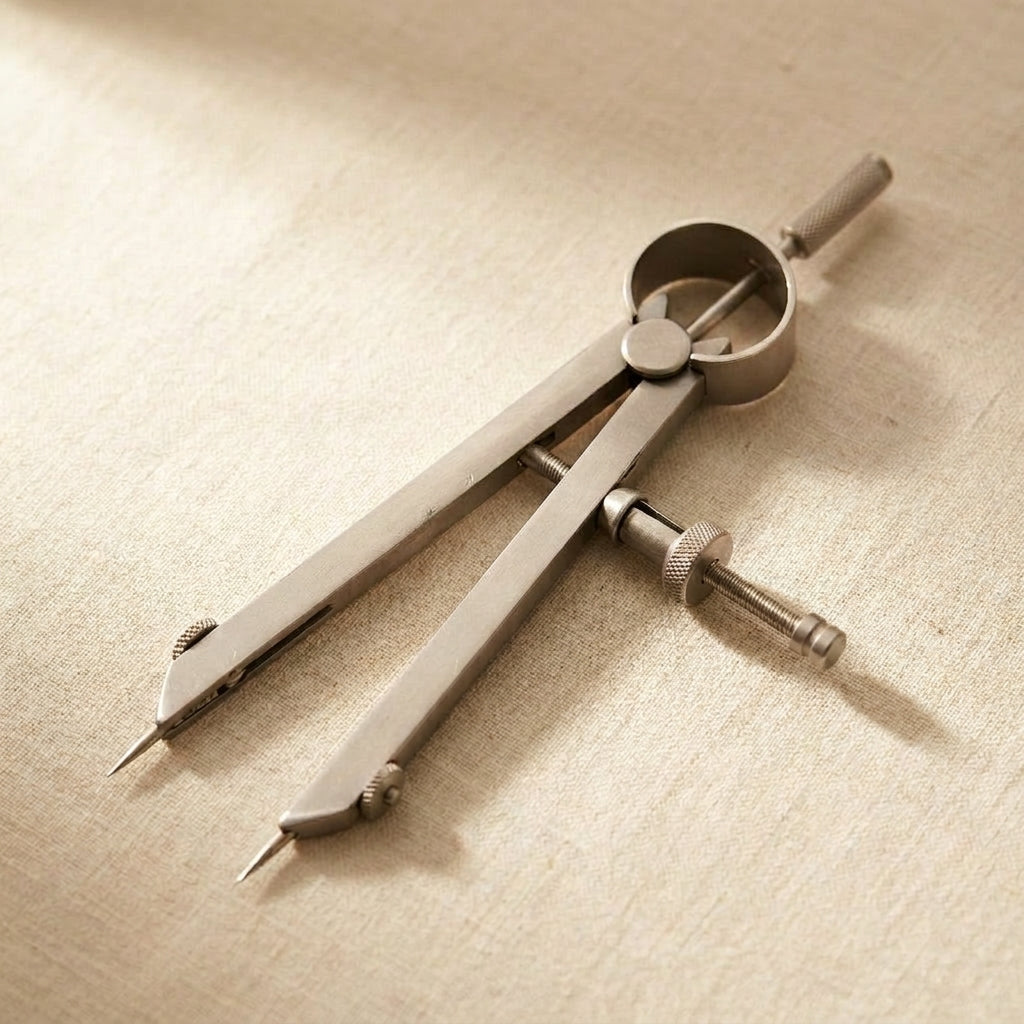 3 Inch Pointed Adjustable Calipers Dividers with Replaceable Legs for Jewellery Crafts, Stainless Steel | Jewellery Making Tools | Toolsmith Ltd UK
