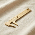 4" Brass Sliding Caliper, 100 mm, Notched Jaws for Jewellery and Watch Measurement, Gem and Bead Gauge | Watch & Clock Tools | Toolsmith Ltd UK