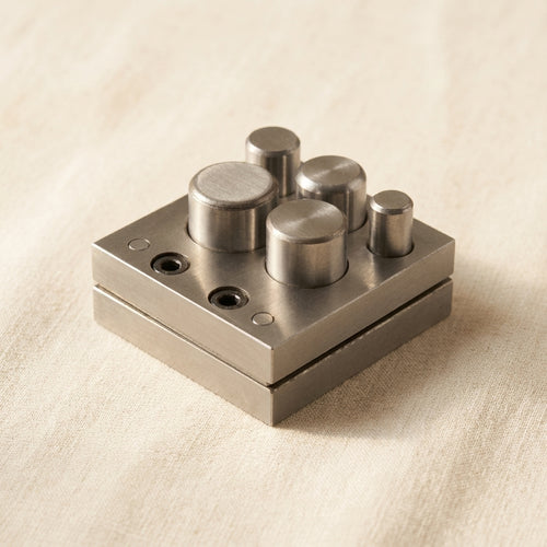 5 Hole Metal Punch Tool, Round Disc Cutter Set, 1.27-2.54 cm Sizes, Jewellery Making | Jewellery Making Tools | Toolsmith Ltd UK