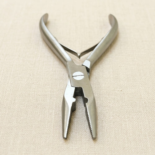 5 Inch Hair Extension Tool, Premium Stainless Steel Removal and Fitting Pliers for Personal and Professional Use | Jewellery Making Tools | Toolsmith Ltd UK