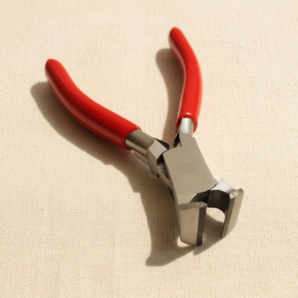 5 Inch Jewellery Wire End Cutters Pliers with Tungsten Carbide Tips, Stainless Steel, PVC Handle, Metal Crafts Tool | Jewellery Making Tools | Toolsmith Ltd UK
