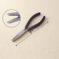 6 Inch Half Round Concave Nose Pliers, Stainless Steel, Ring Bending and Forming Jewellery Tool | Jewellery Making Tools | Toolsmith Ltd UK