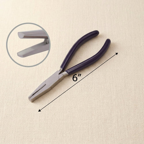 6 Inch Half Round Concave Nose Pliers, Stainless Steel, Ring Bending and Forming Jewellery Tool | Jewellery Making Tools | Toolsmith Ltd UK