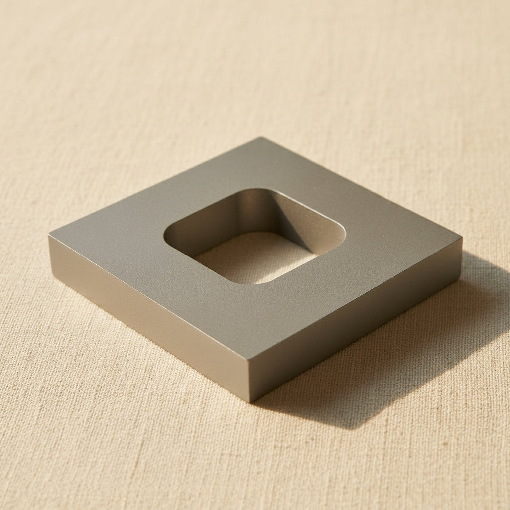 Aluminium Mould Frame, 15mm Thick, Single Cavity Vulcanizer Rubber Casting, 3-1/2" x 3-1/2" | Jewellery Making Tools | Toolsmith Ltd UK