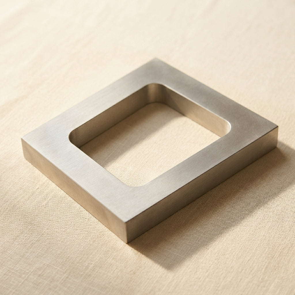 Aluminium Mould Frame, 15mm Thick, Single Cavity Vulcanizer Rubber Casting, 4-3/8" x 5-5/8" | Jewellery Making Tools | Toolsmith Ltd UK