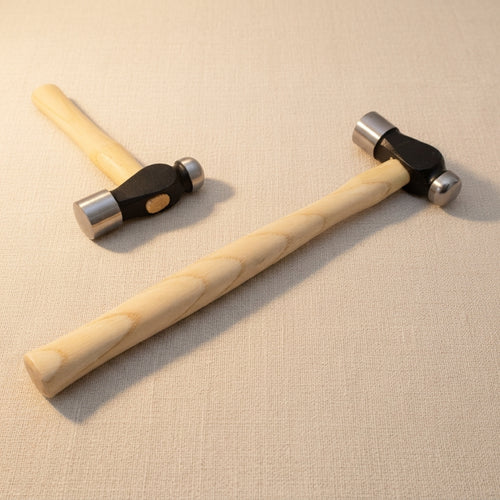 Ball Peen Hammer, 8 oz, Metal Work Forming, Jewellery Making, Hobby Crafts, Wooden Handle
