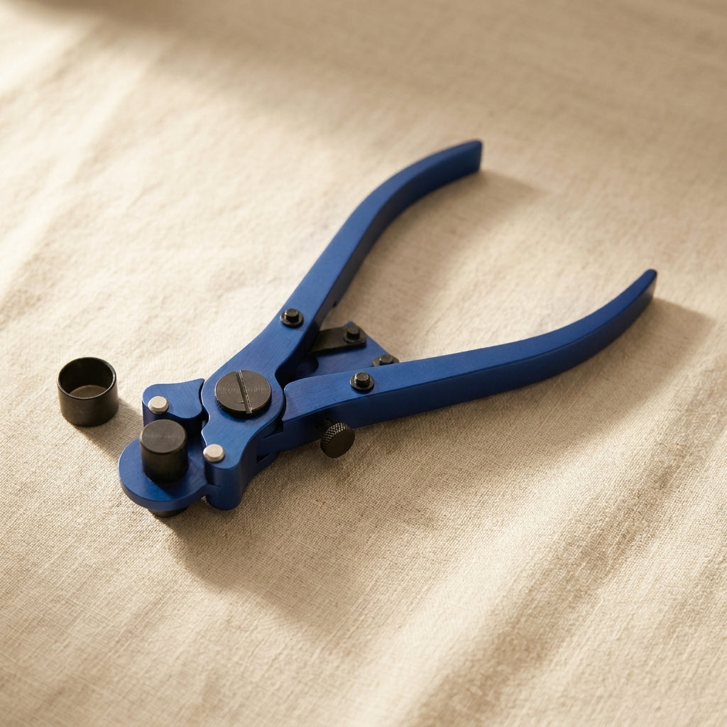 Blue Aluminium Ring & Bracelet Forming Pliers, Jewellery and Crafts Making, 7-Inch Flat Stock Shaping, Bending and Modelling Tool | Jewellery Making Tools | Toolsmith Ltd UK