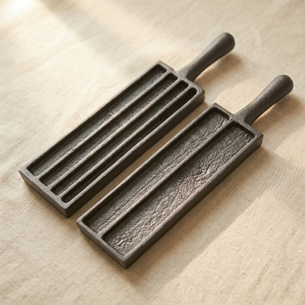 Cast Iron Wire Ingot Mould, 6-in-1 Double Sided Casting, Non PVC, 11 Inch, Jewellery Crafts | Jewellery Making Tools | Toolsmith Ltd UK