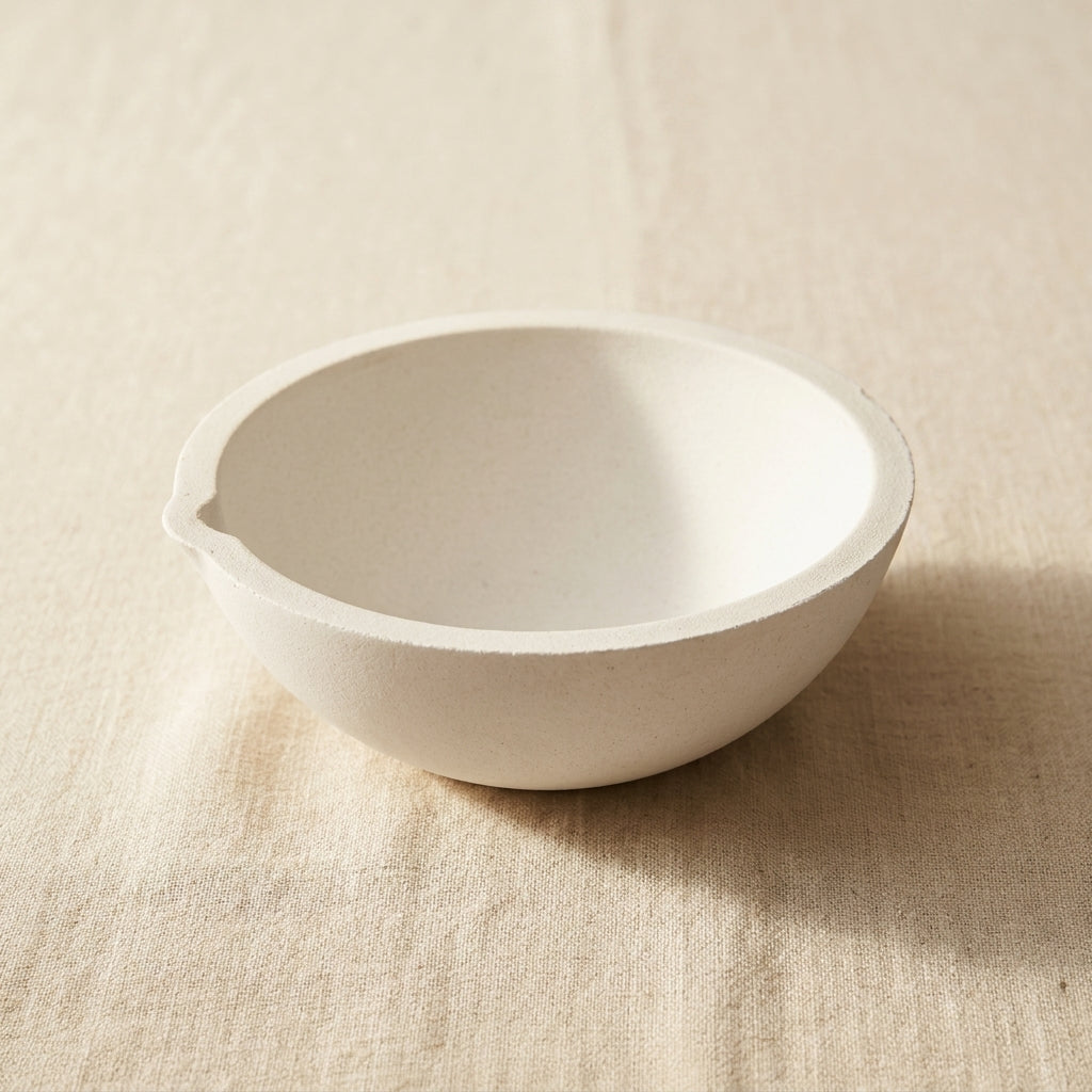 Ceramic Crucible Dish, Fused Silica Material, 250 Grams, 3" Diameter, High Temperature Heat Resistant for Melting Casting Gold Silver Copper | Jewellery Making Tools | Toolsmith Ltd UK