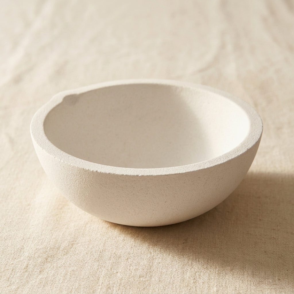 Ceramic Crucible Dish, Fused Silica Material, 550 Grams, 4-Inch Diameter, High Temperature Heat Resistant for Melting Casting Gold Silver Copper | Jewellery Making Tools | Toolsmith Ltd UK