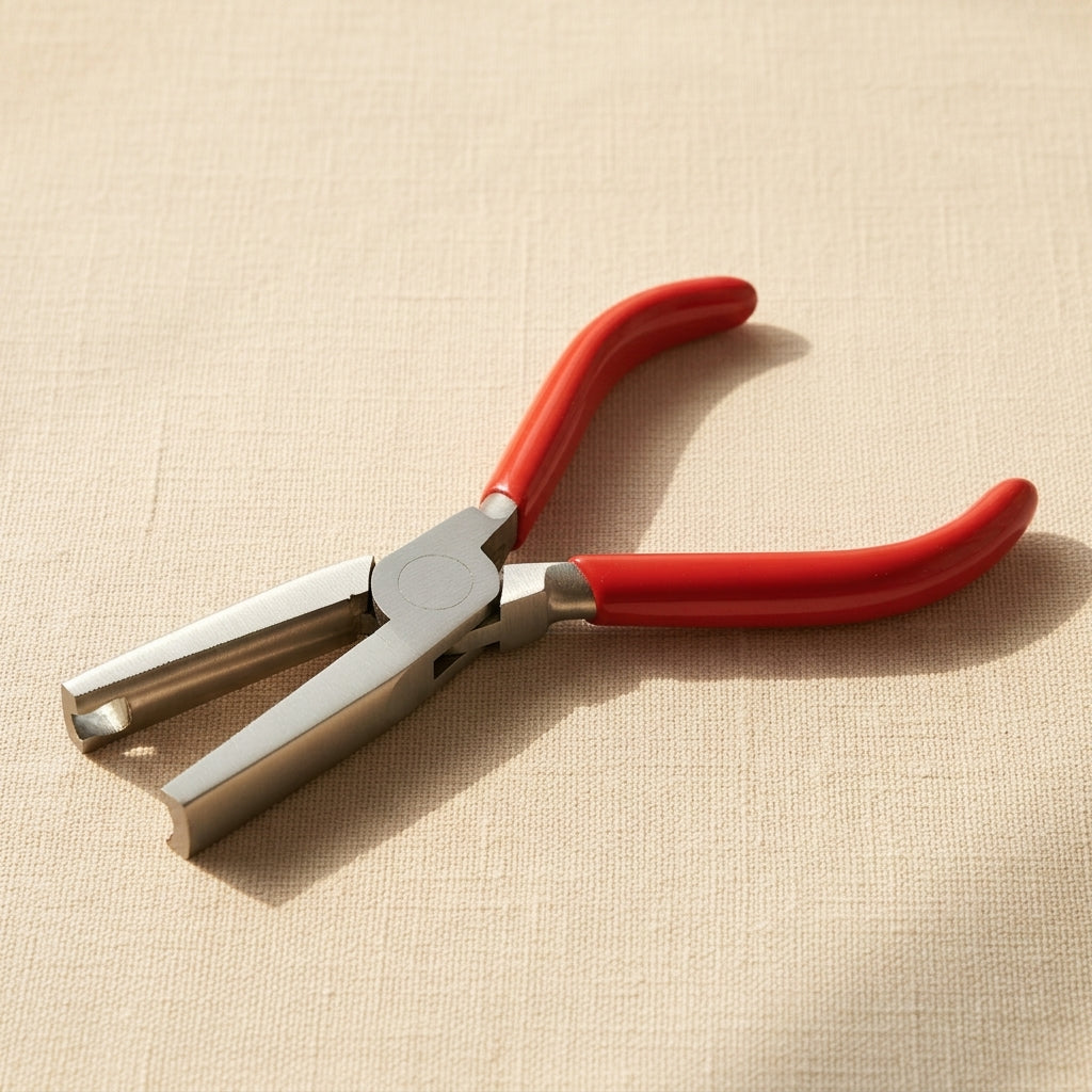 Concave/Convex Forming Pliers, Stainless Steel, 5 Inch, for Jewellery Ring Bending, Holding and Wire Work | Jewellery Making Tools | Toolsmith Ltd UK
