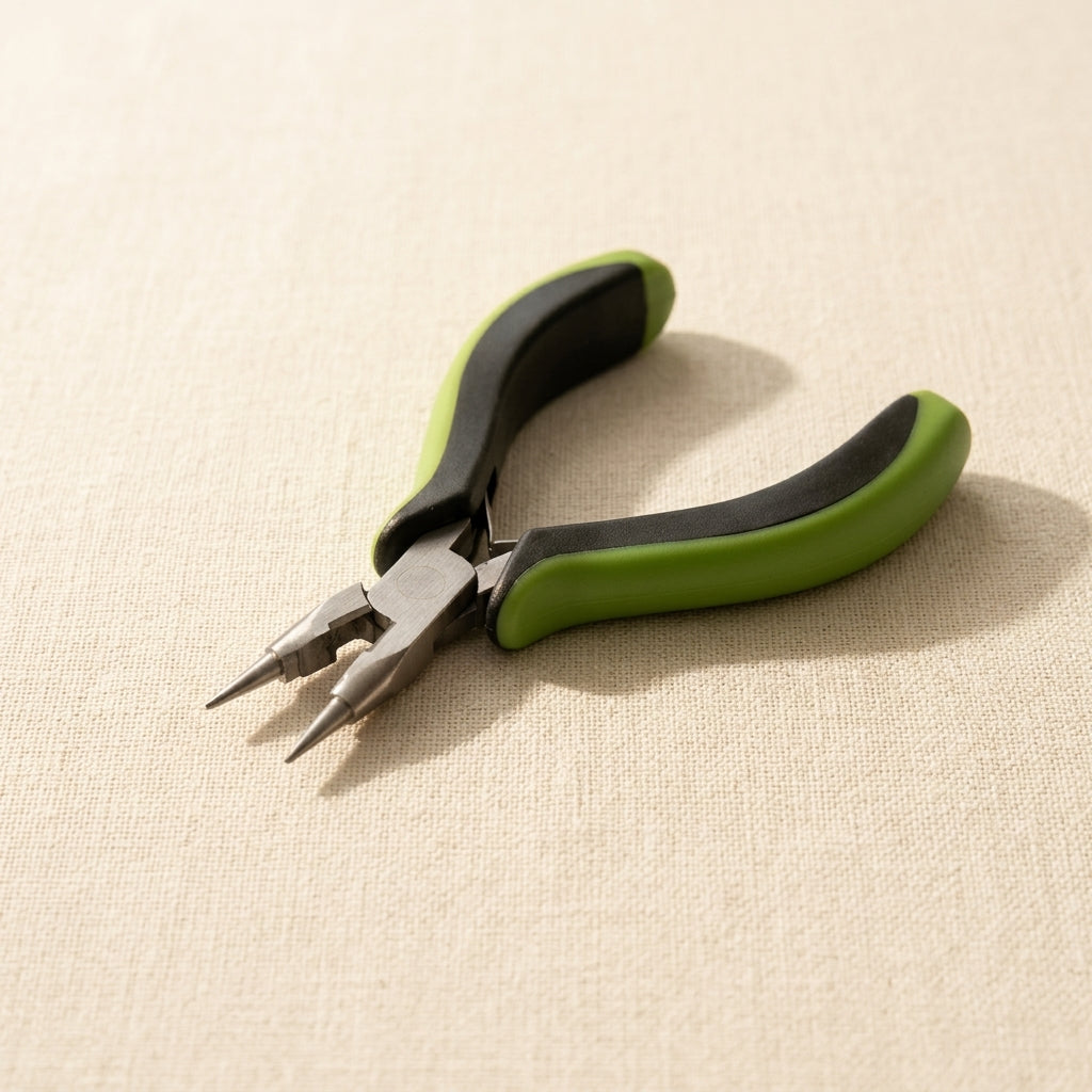 Ergonomic Multi Task 4-in-1 Jewellery Making Pliers, Round and Flat Nose, Wire Cutting and Bending, 4-3/4″ Long | Jewellery Making Tools | Toolsmith Ltd UK