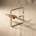 Fiber Grip Cross Lock Tweezers with Stand, Curved Tip, Hands Free for Soldering | Jewellery Making Tools | Toolsmith Ltd UK