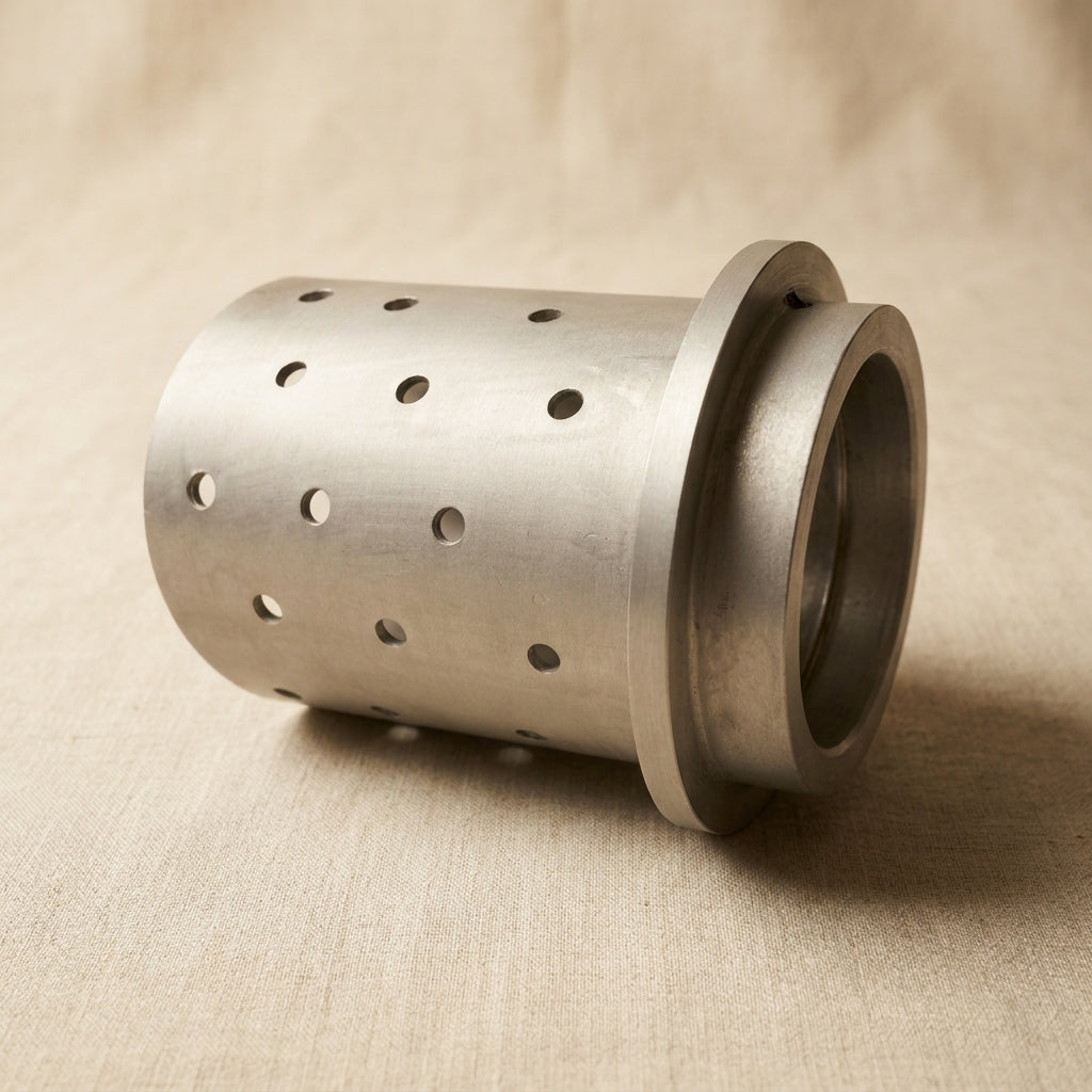 Heavy Duty Perforated Casting Flask, X-Large 5"" x 7"", Stainless Steel, 1/8"" Wall, Vacuum Casting | Jewellery Making Tools | Toolsmith Ltd UK