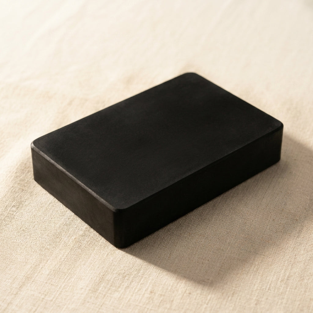 Heavy Duty Rubber Bench Block, 6 x 4 x 1 Inch, Black, Hammering Stamping Jewellery Metal Dapping Forming Tool | Jewellery Making Tools | Toolsmith Ltd UK
