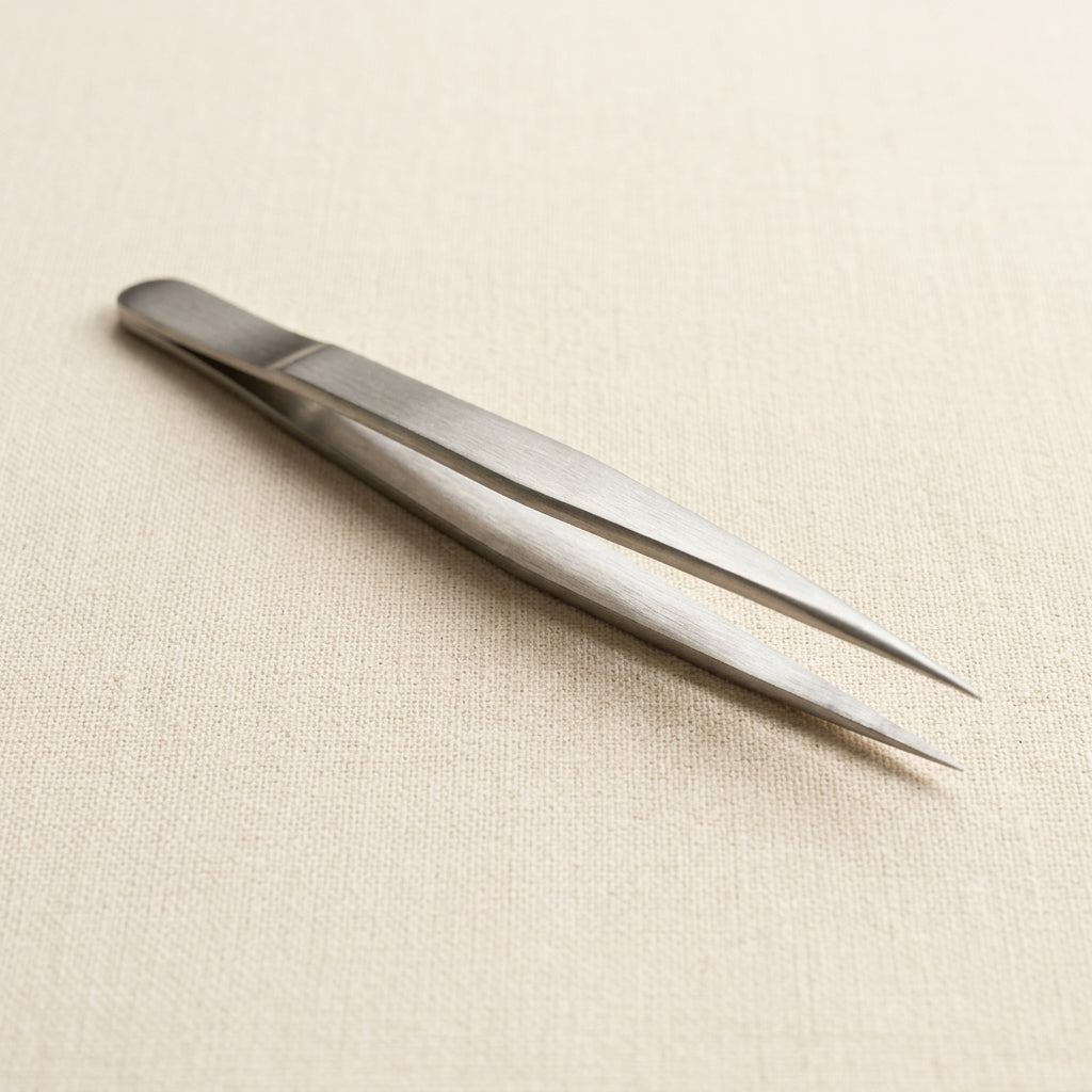 Heavy Duty Soldering Tweezers, 8-inch, Anti-Magnetic Japanese Steel, for Jewellery and Beads | Jewellery Making Tools | Toolsmith Ltd UK