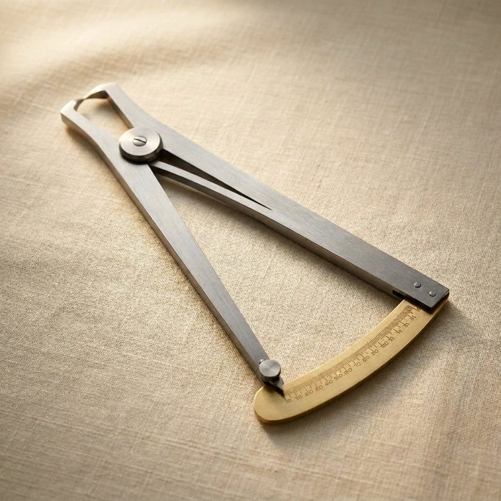 Jeweller's Spring Measuring Caliper, 7.0 inch, 0.1-15 mm Range, Gemstone Gauge Tool | Jewellery Making Tools | Toolsmith Ltd UK