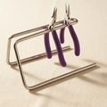 Jewellery Pliers Organiser, 6" x 3″ x 1″ Sturdy Metal Steel Rack Stand Holder for Beading Tools | Jewellery Making Tools | Toolsmith Ltd UK