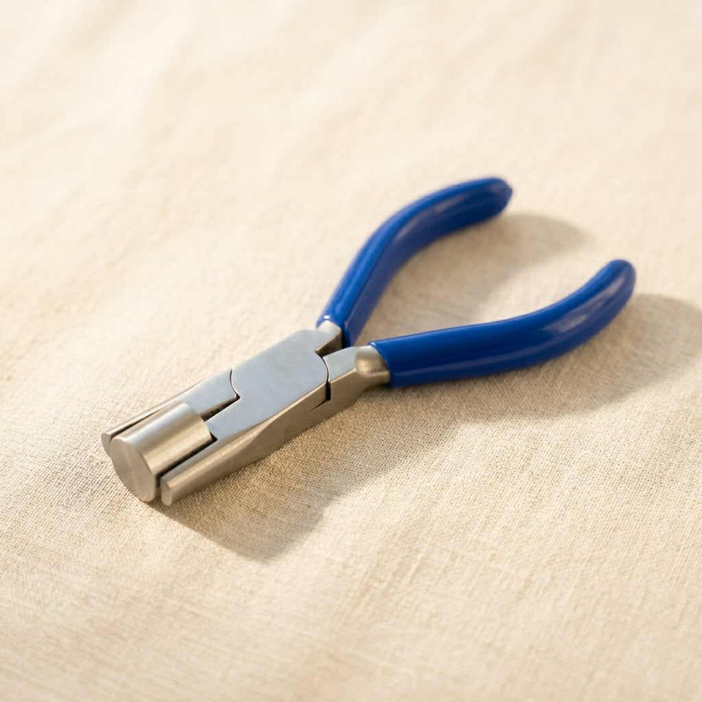 Jewellery Wrap and Tap Pliers, Ring Forming Bail Making Wire Looping Tool, Stainless Steel, 6 Inch, Women's Ring Sizing | Jewellery Making Tools | Toolsmith Ltd UK