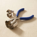 Large Half Cut Ring and Bracelet Pliers, Round and Half Round, 1-3/8 Inch Bending Curving Jewellery Tool | Jewellery Making Tools | Toolsmith Ltd UK