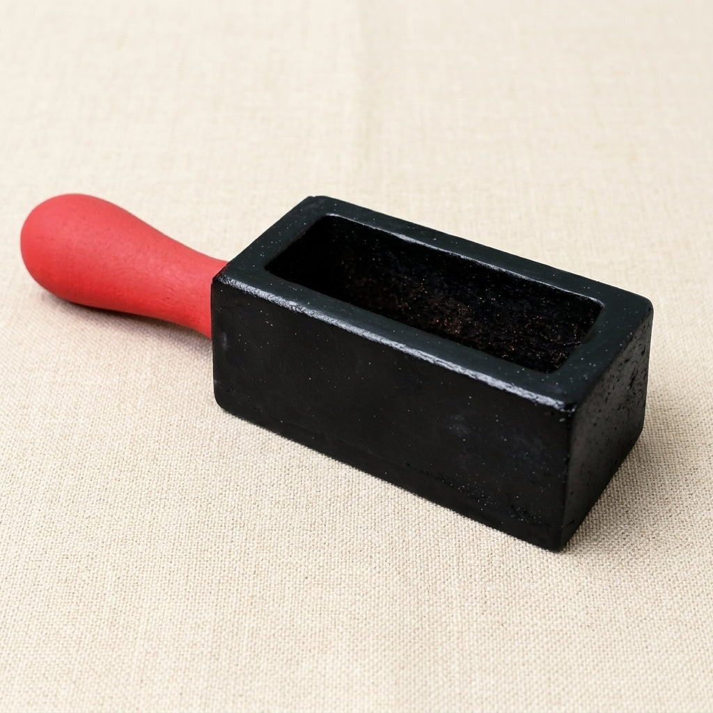 Large Open Cast Iron Ingot Mould for Silver & Gold Bar, Scrap Crucible Furnace Tool, 35mm H x 88mm L x 32mm W | Jewellery Making Tools | Toolsmith Ltd UK