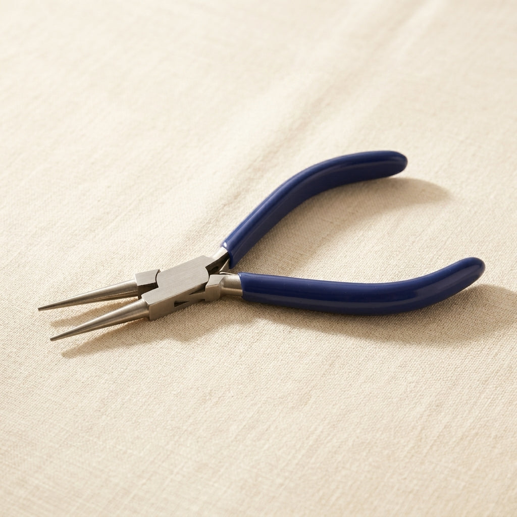 Long Round Nose Conical Orthodontic Pliers, Stainless Steel, 1.5" Jaws, 14 cm, for Jewellery, Watchmaking and Hobby Use | Jewellery Making Tools | Toolsmith Ltd UK