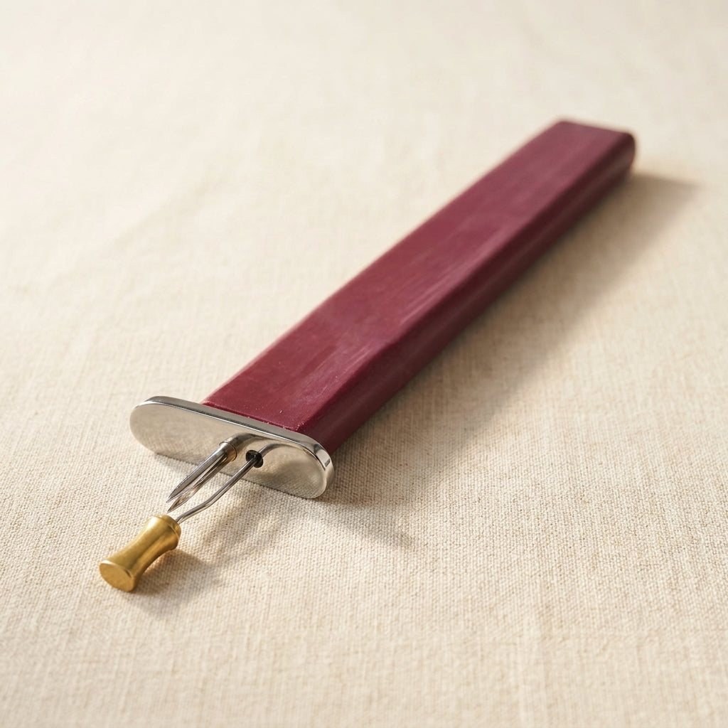Maroon Beading Knotting Tool, Professional Jewellery Knotter for Consistent Knots with Beads | Jewellery Making Tools | Toolsmith Ltd UK