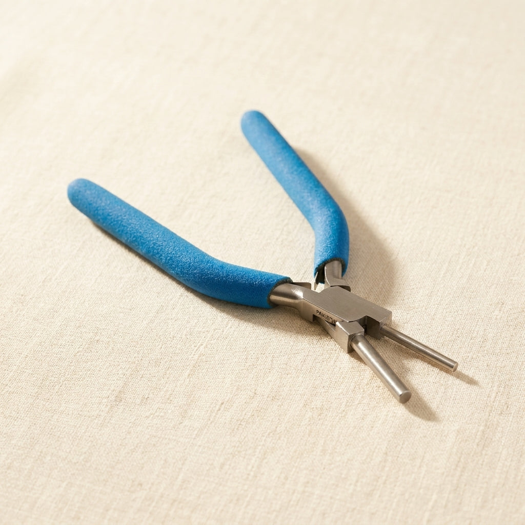 Medium Size Round Bail Making Pliers for Jewellery Wire Looping, Crafting Tool, 3.5 mm & 5.5 mm | Jewellery Making Tools | Toolsmith Ltd UK