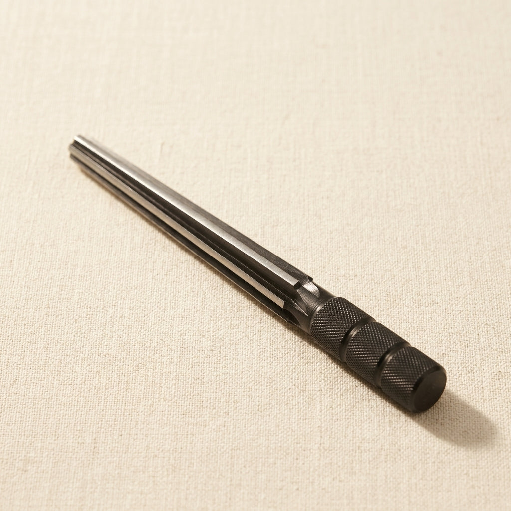 Medium Size Solid Steel Wax Reamer for Jewellery Making, Ring Sizing Tool, 13.5mm to 20.3mm, Professional Carving Reamer with Textured Grip Handle | Jewellery Making Tools | Toolsmith Ltd UK
