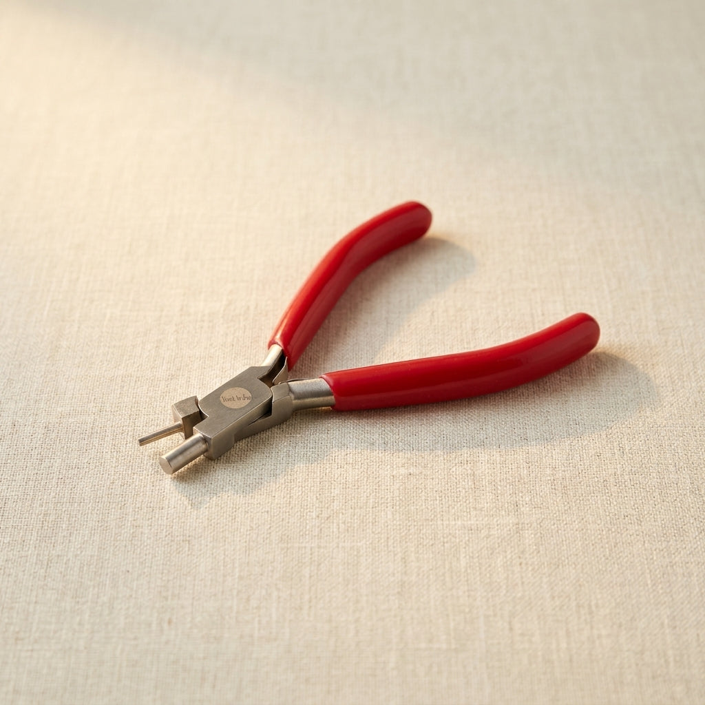 Mini Bail Making Pliers, 4-1/4 Inch, 2mm and 4mm Jaw Sizes, Wire Looping and Forming Tool | Jewellery Making Tools | Toolsmith Ltd UK