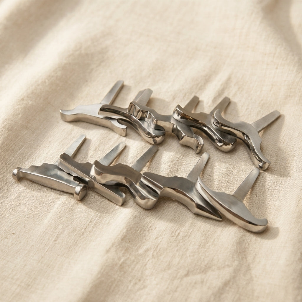 Miniature Stake Set for Jewellery Making, 10 Piece Metal Forming Tools for Designing and Repousse Work | Jewellery Making Tools | Toolsmith Ltd UK