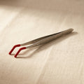 Precision Bent Tip Tweezers with Rubber Grips, PVC Coated, for Jewellery Making and Crafts | Jewellery Making Tools | Toolsmith Ltd UK