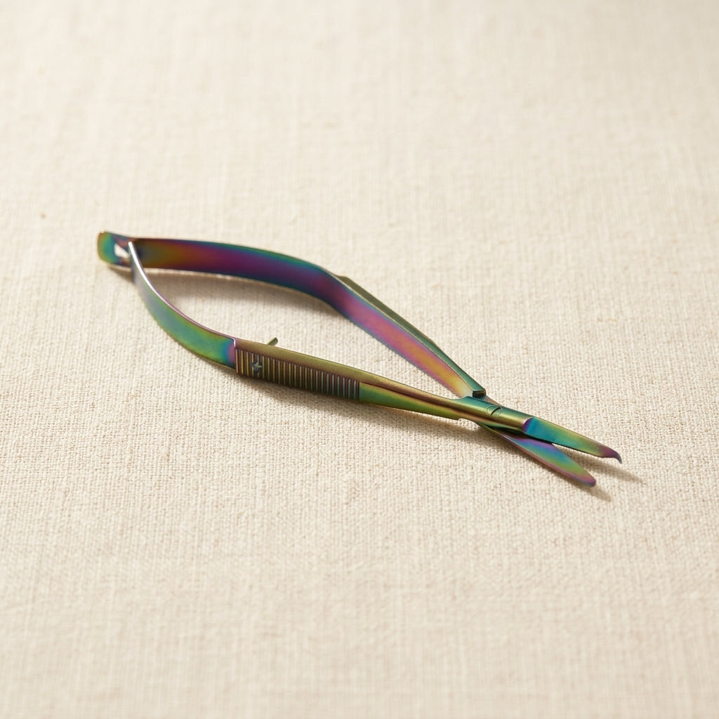 Premium Multi Color Snip A Stitch Spring Action Embroidery Sewing Scissors, 4.5 Inch EZ Snips | Jewellery Making Tools | Toolsmith Ltd UK