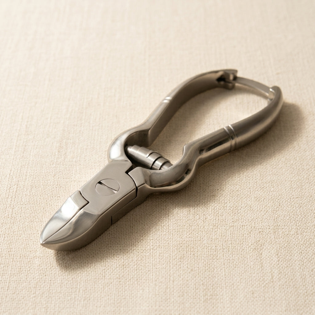 Premium Toe Nail Clippers, Stainless Steel Chiropody Pedicure Nippers with Smooth Handles, Mirror Finish, 14 cm | Beauty & Nail Tools | Toolsmith Ltd UK