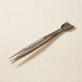 Professional 180 mm Shovel Tweezers for Diamond Beads, Stones Scoop, Jewellers Watch Tweezers, Stainless Steel, Serrated Tips | Jewellery Making Tools | Toolsmith Ltd UK