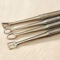 Professional 4 Pieces Double-Ended Wax Carving Tools Set, Stainless Steel Probes Carvers and Picks for Jewellery, Clay Art, Sculpture, Modelling | Jewellery Making Tools | Toolsmith Ltd UK
