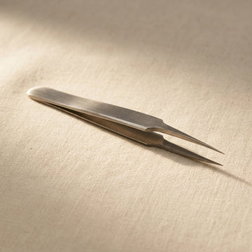 Professional (5-S) Stainless Steel Pointed Tip Tweezers, 5'', Magnetic, Anti-Acid, for Watch and Jewellery Repairs | Watch & Clock Tools | Toolsmith Ltd UK